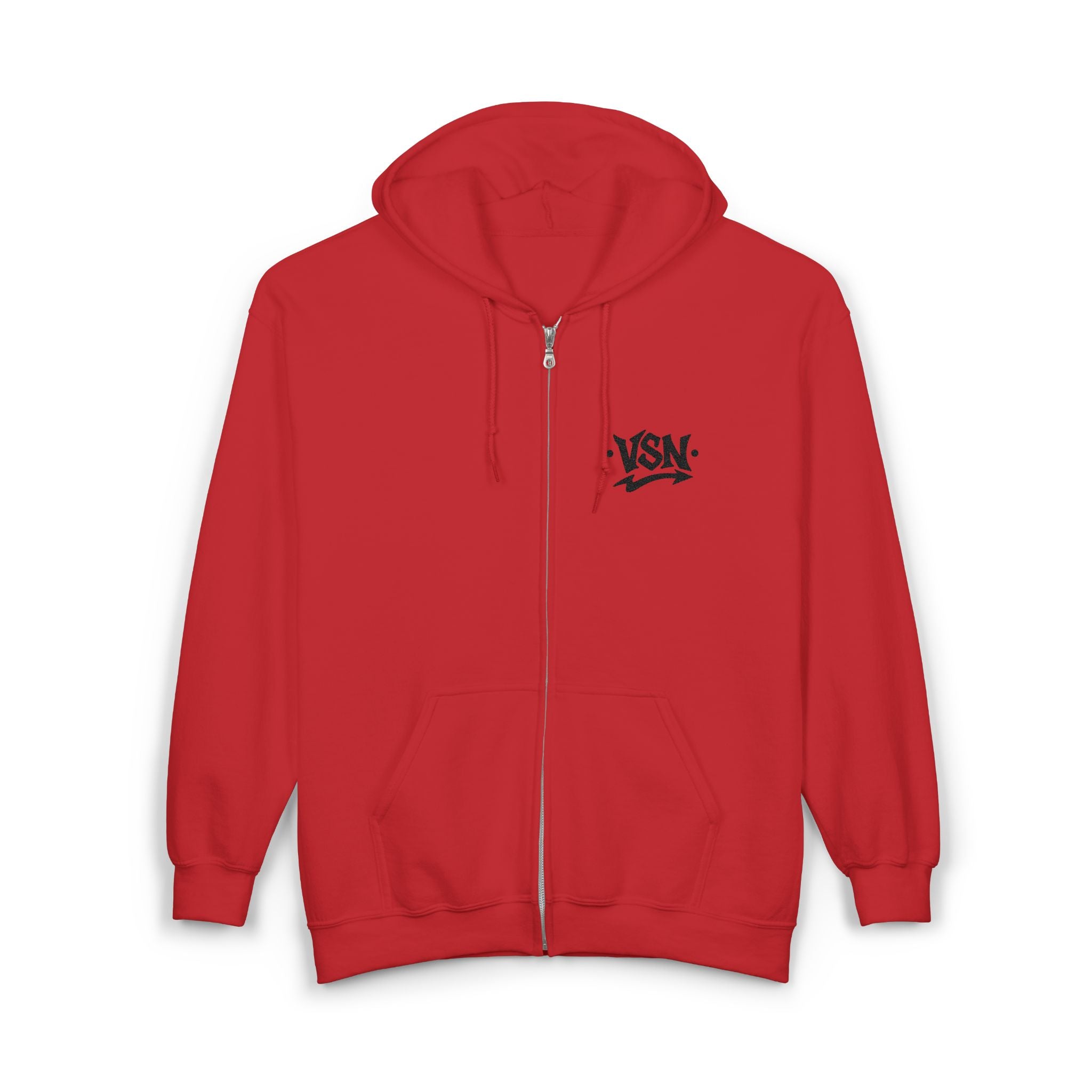 Hoodie Zippé VSN Logo Noir