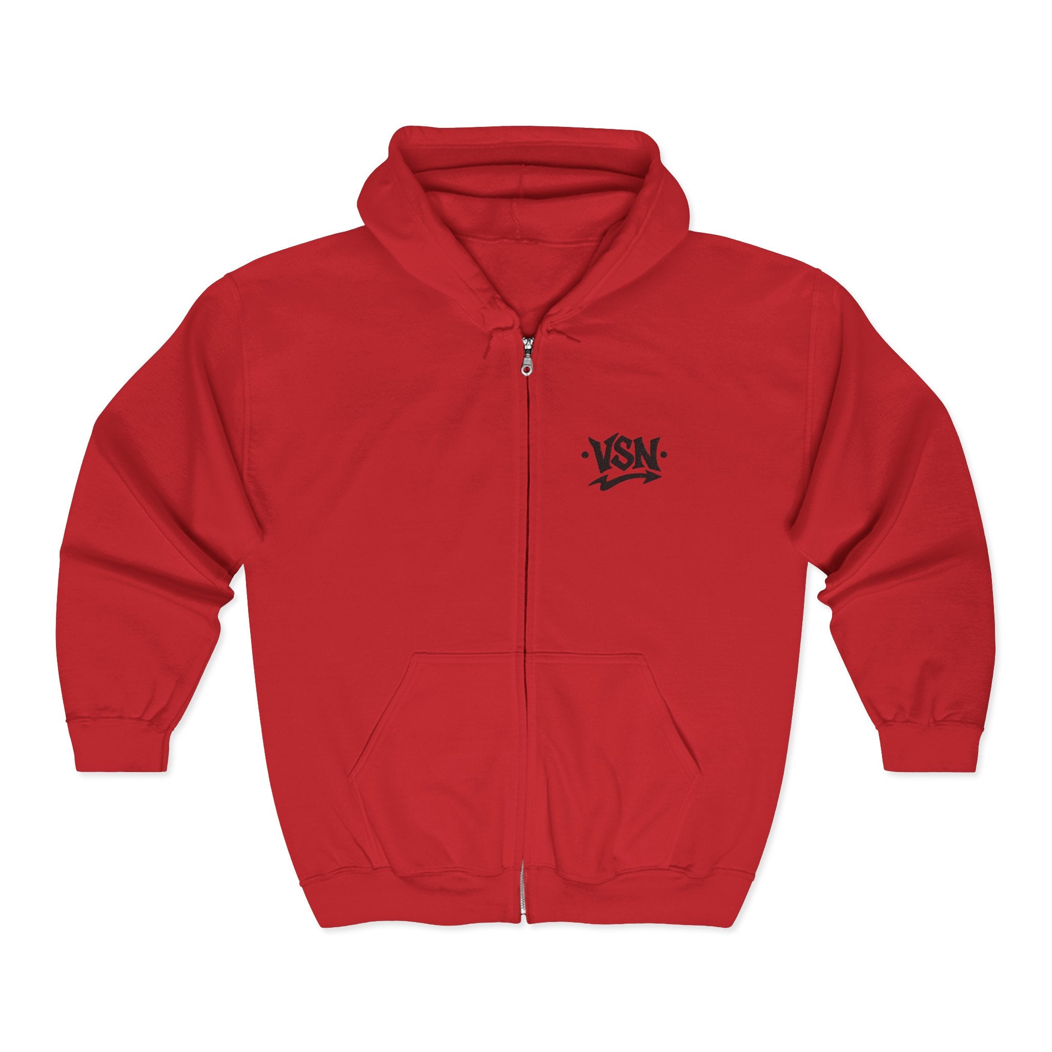 Hoodie Zippé VSN Logo Noir