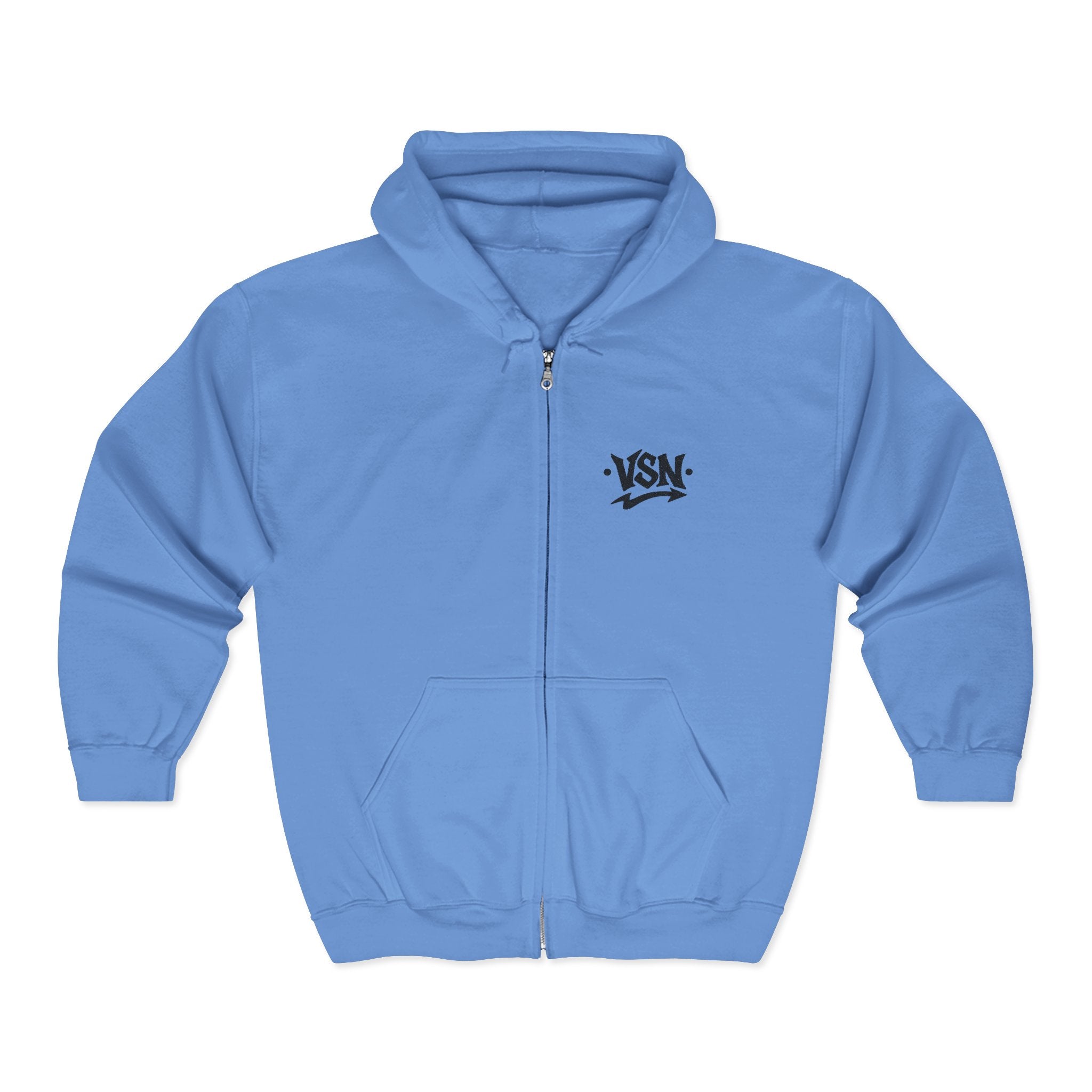 Hoodie Zippé VSN Logo Noir