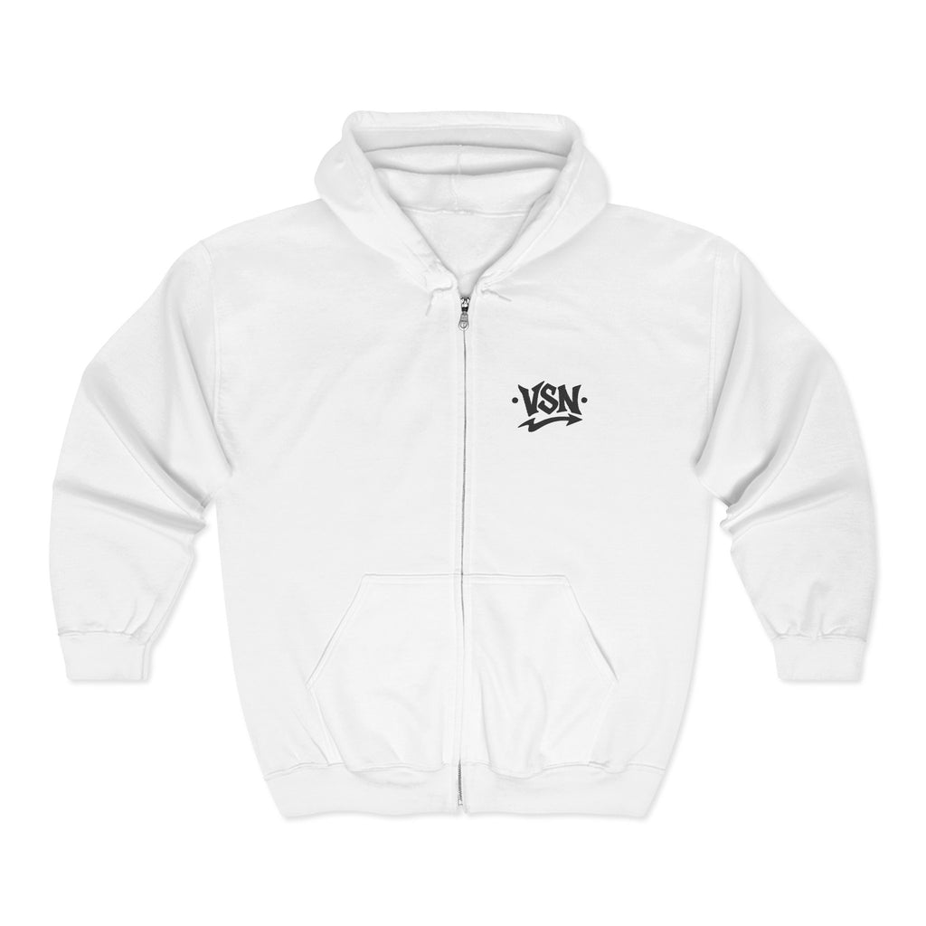 Hoodie Zippé VSN Logo Noir