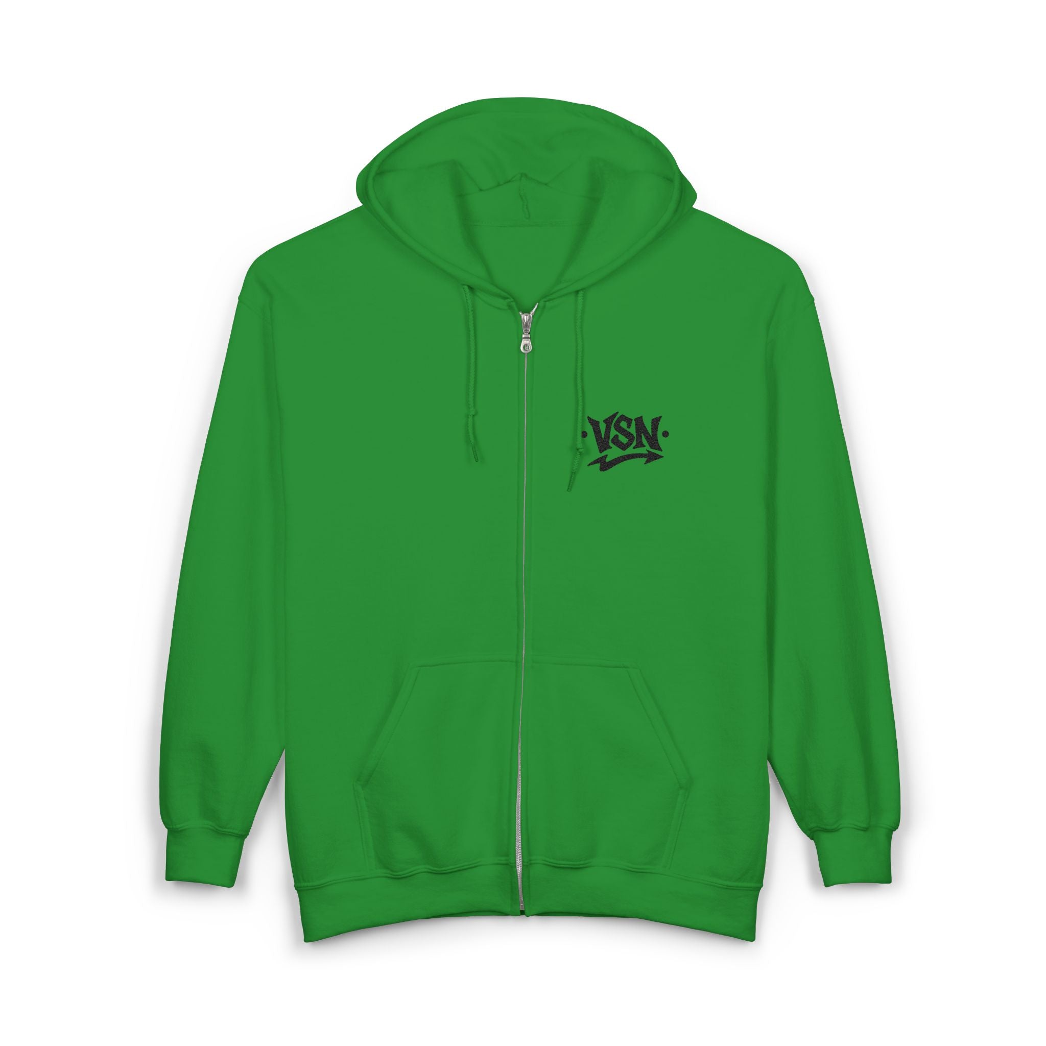 Hoodie Zippé VSN Logo Noir