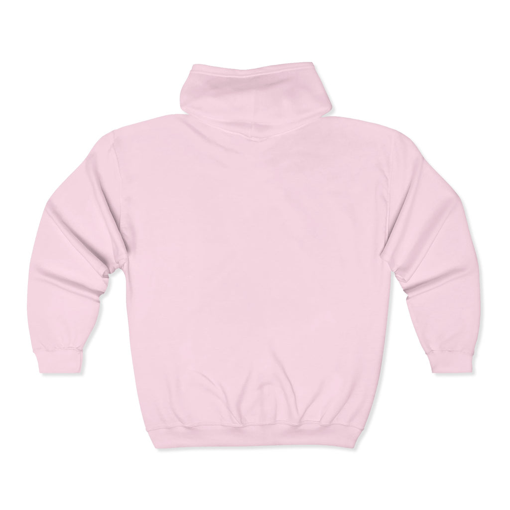 Hoodie Zippé VSN Logo Blanc