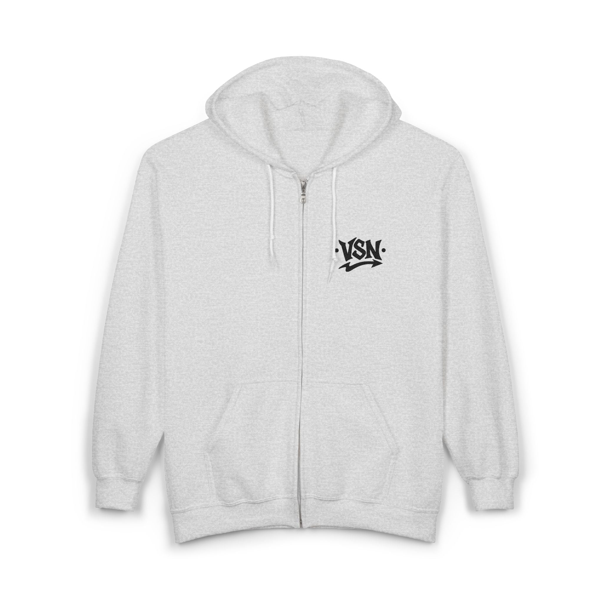 Hoodie Zippé VSN Logo Noir