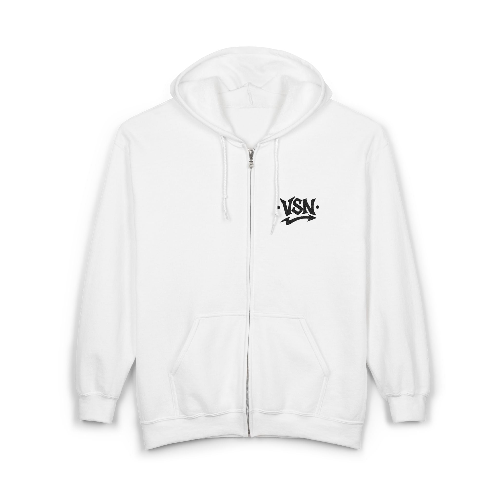Hoodie Zippé VSN Logo Noir